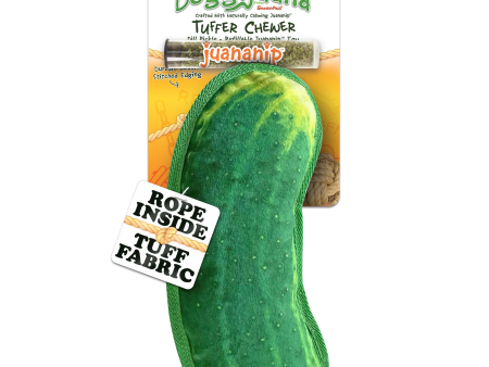 Doggijuana Tuffer Chewer Dill Pickle Dog Toy For Cheap