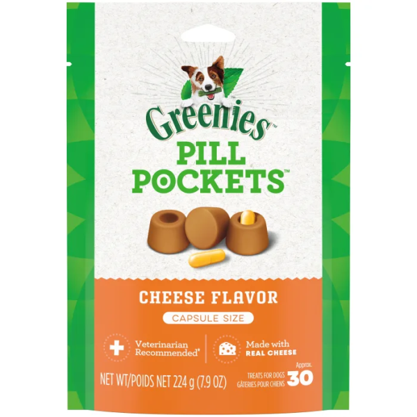 Greenies Pill Pockets Cheese Capsule Size Online now