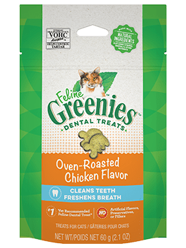 Greenies Dental Cat Treats Chicken 2.1oz Sale