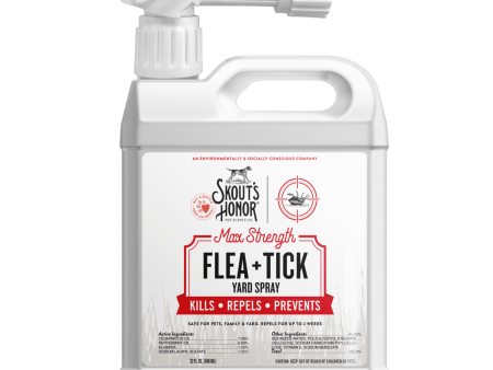 Skout s Honor Flea & Tick Yard Spray 32oz Online Hot Sale