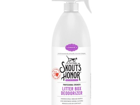 Skout s Honor Cat Litter Box Deodorizer 32oz on Sale