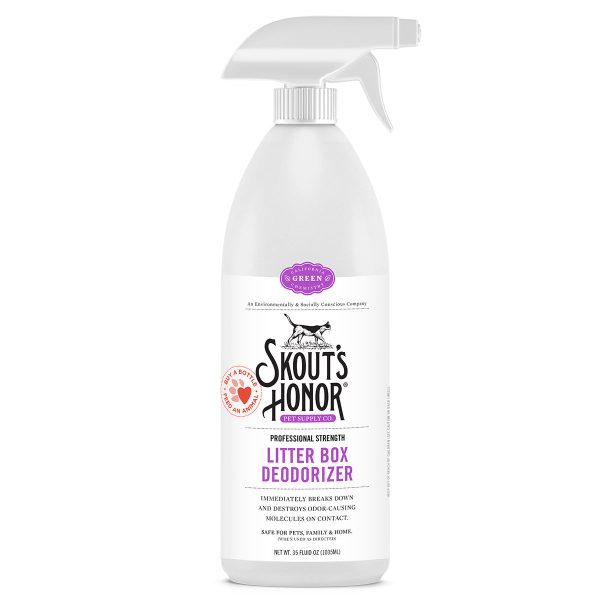 Skout s Honor Cat Litter Box Deodorizer 32oz on Sale