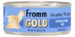 Fromm Canned Cat Food Gold Healthy Weight Chicken & Duck Pate 5.5oz Online now