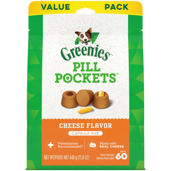 Greenies Pill Pockets Cheese Capsule Size Online now