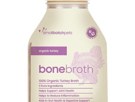 Smallbatch Frozen Organic Turkey Bone Broth 22oz Fashion