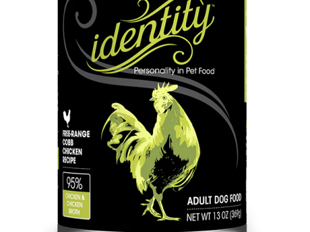 Identity Pet Canned 95% Free Range Cobb Chicken Recipe 13oz on Sale