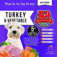 K9 Kravings Raw Turkey & Vegetable Patty 5lb For Discount