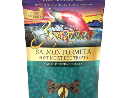 Zignature Soft Dog Treats Salmon 4oz Supply