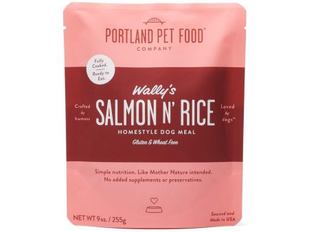 Portland Pet Salmon & Rice Pouch 9oz Online Sale