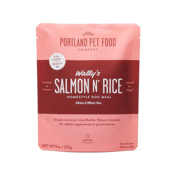 Portland Pet Salmon & Rice Pouch 9oz Online Sale