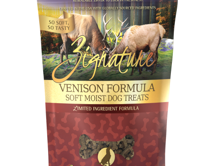 Zignature Soft Dog Treats Venison 4oz For Discount