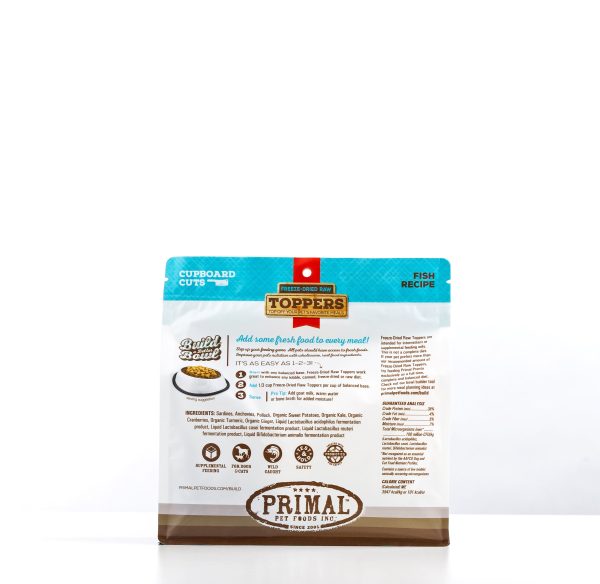 Primal Freeze Dried Cupboard Cuts Fish Supply