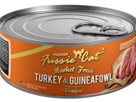 Fussie Cat Market Fresh Canned Cat Food Turkey & Guineafowl 5.5oz Online Hot Sale