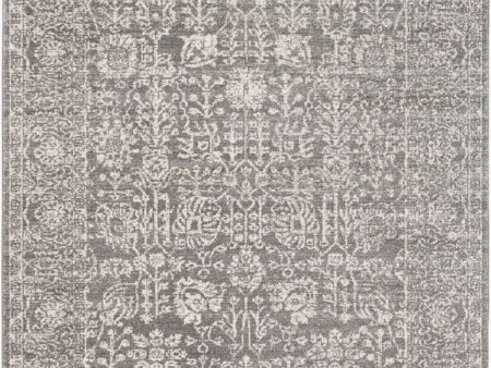 Surya Harput HAP-1029 Charcoal Traditional Machine Woven Rug Hot on Sale