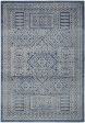 Nourison Home Lillian LIL03 Navy Cream Traditional Flat Weave Rug Supply