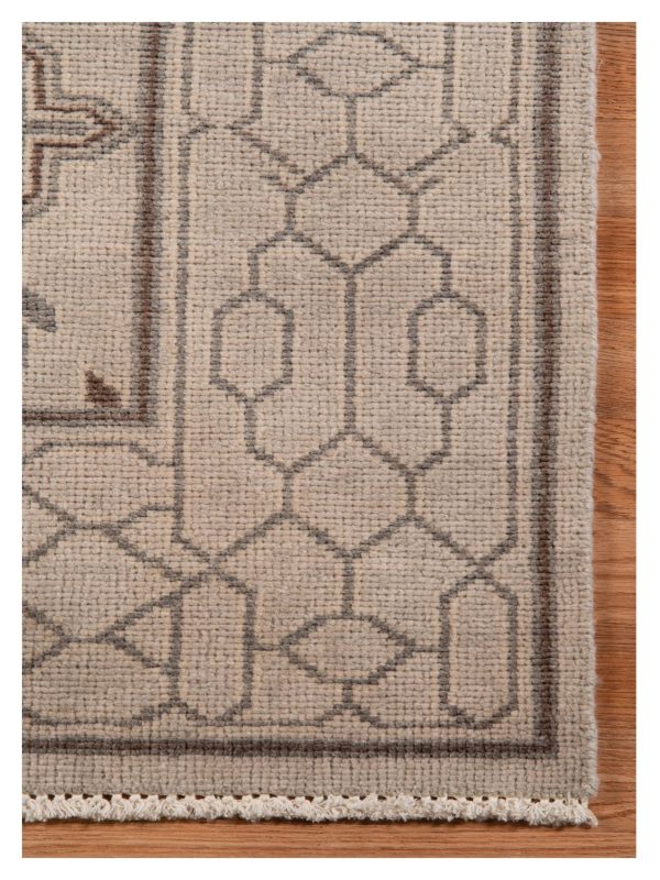 Limited EMRALD EM-207 TAUPE  Traditional Knotted Rug Sale