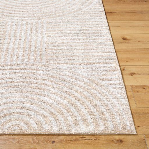 Surya Fossay Shag FSG-2332 Light Beige Modern Machine Woven Rug Online now