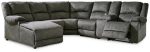 7 Piece  Reclining Sectional  with Chaise on Sale