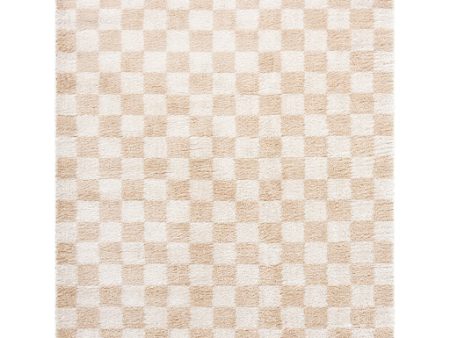 Surya Fossay Shag FSG-2329 Light Beige Modern Machine Woven Rug For Sale