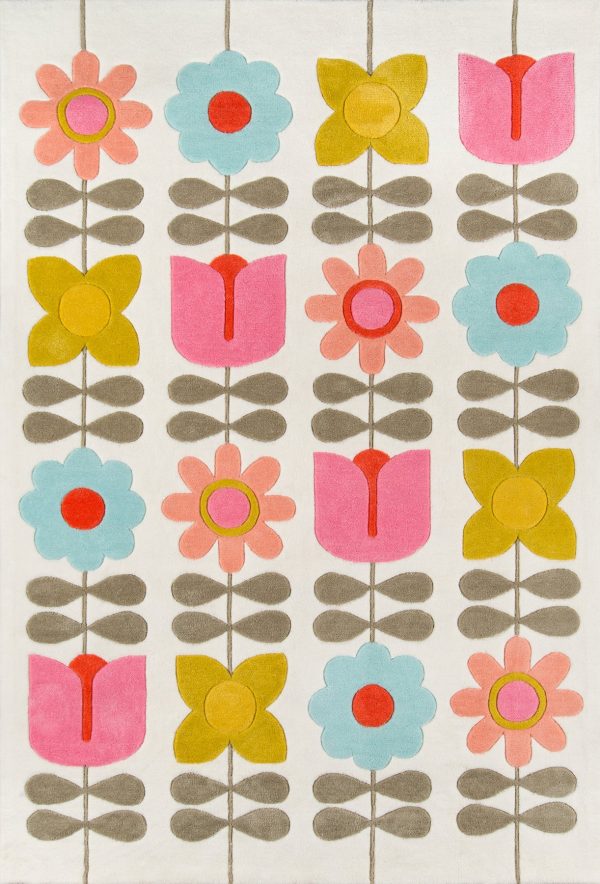 Momeni Lulu Flower Child Rug Online now