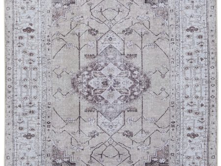 Feizy Percy 39PAF Beige Ivory Transitional Rustic Classic Machine Woven For Sale