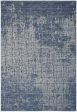 Nourison Home Lillian LIL02 Navy Ivory Contemporary Flat Weave Rug Supply