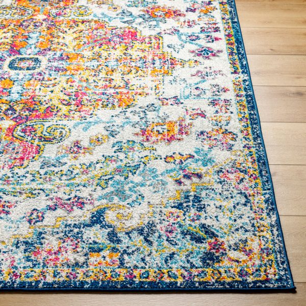 Surya Harput HAP-1000 Aqua Traditional Machine Woven Rug Supply