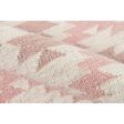 Erin Gates Thompson THO10 Pink Contemporary Hand Woven Rug Online