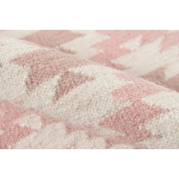 Erin Gates Thompson THO10 Pink Contemporary Hand Woven Rug Online