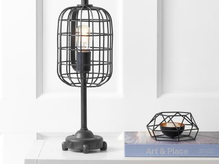 Jonathan Y Odette 20  Industrial Metal Table Lamp on Sale