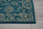 Nourison Home Nourison 2020 NR202 Teal Traditional Loomed Rug Online