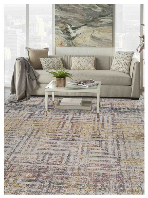 Limited DALBY DA-728 IVORY  Transitional Knotted Rug For Discount