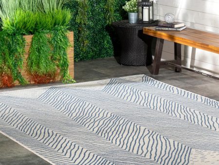 nuLOOM Wavy Chevron Outdoor Area Rug Fashion