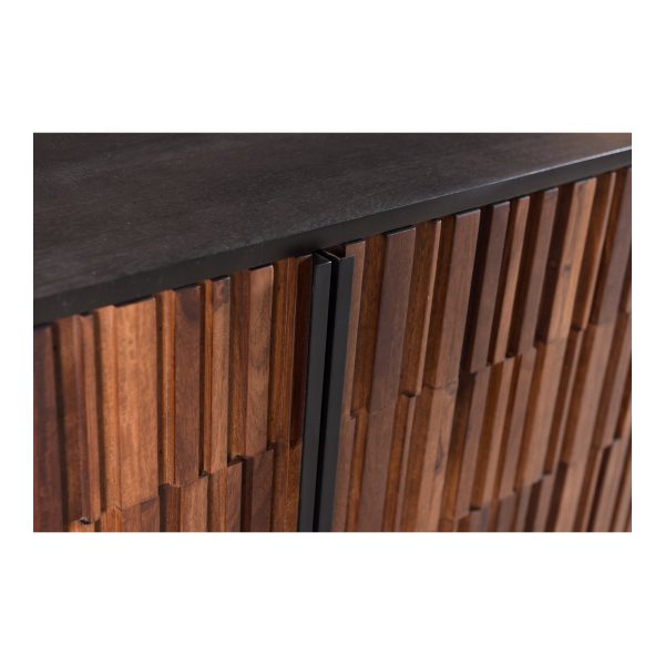 Moes Home Sideboards Jackson Black  Modern Furniture Online now