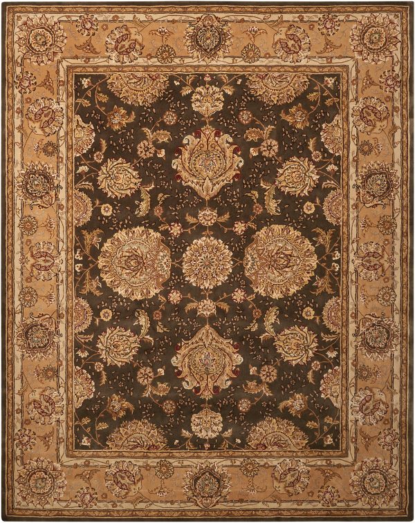 Nourison Home Nourison 2000 2321 Light Brown Traditional Tufted Rug Online Hot Sale