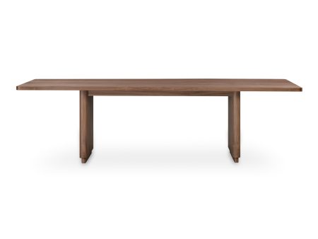 Moes Home Dining Tables Round Off Brown  Scandinavian Furniture For Cheap