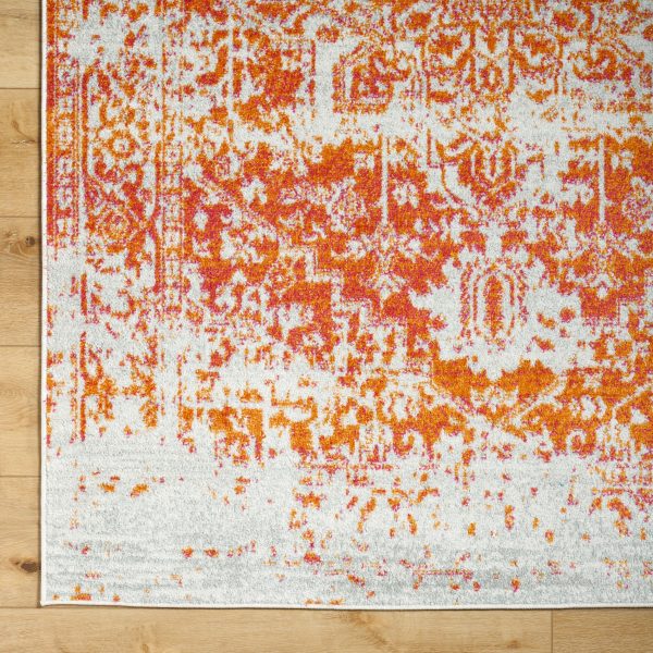 Surya Harput HAP-1019 Burnt Orange Traditional Machine Woven Rug on Sale