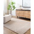 Surya Fossay Shag FSG-2332 Light Beige Modern Machine Woven Rug Online now