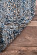 nuLOOM Hand Braided Otelia Denim And Jute Area Rug Supply