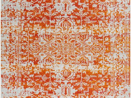 Surya Harput HAP-1019 Burnt Orange Traditional Machine Woven Rug on Sale