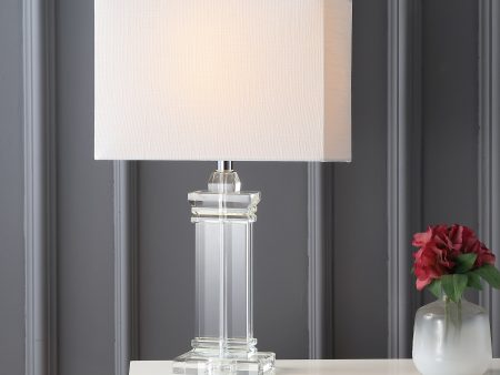 Jonathan Y Ophelia 26.5  Crystal LED Table Lamp Discount