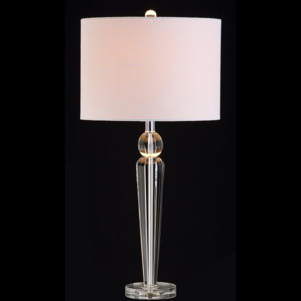 Jonathan Y Elizabeth 28.5  Crystal LED Table Lamp For Cheap