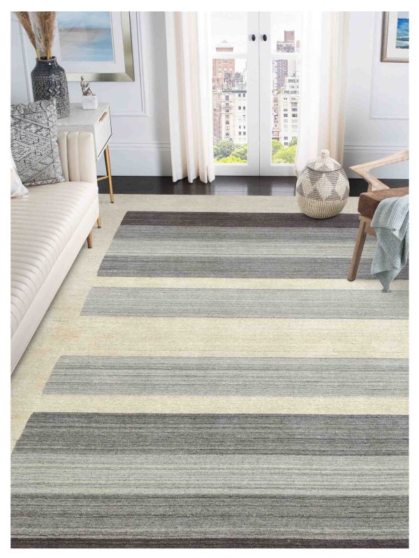 Limited BROOME BR-704 IVORY  Transitional Woven Rug Hot on Sale