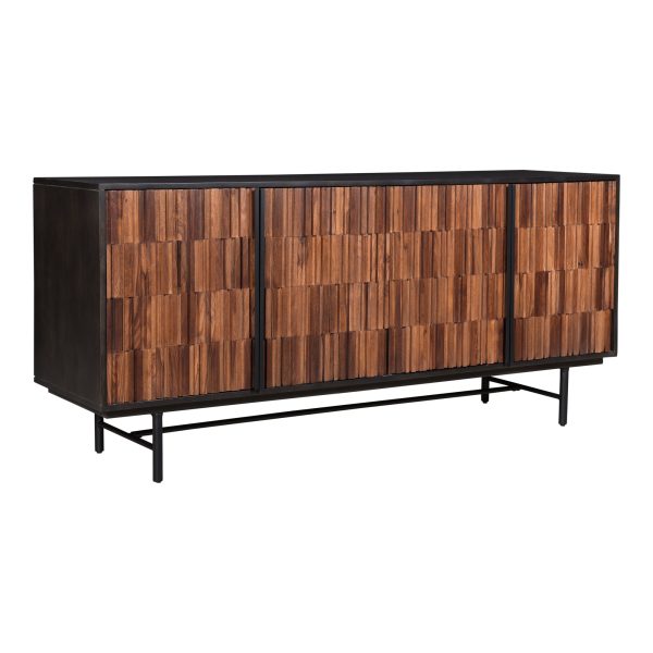 Moes Home Sideboards Jackson Black  Modern Furniture Online now