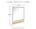 Altyra Bedroom Mirror For Cheap