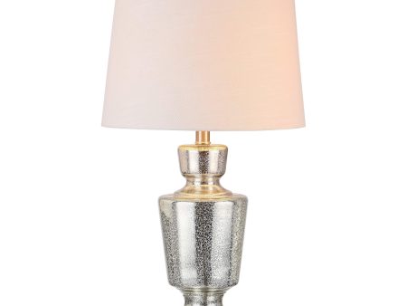 Jonathan Y Olivia 26.5  Glass LED Table Lamp Online