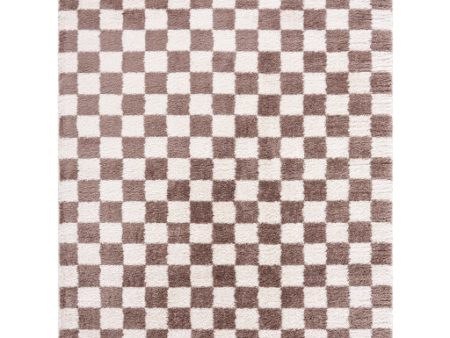 Surya Fossay Shag FSG-2328 Light Beige Modern Machine Woven Rug For Sale