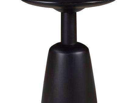 Moes Home Side Table Nels Black  Modern Furniture Supply