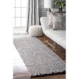 nuLOOM Braided Courtney Tassel Indoor Outdoor Area Rug For Cheap