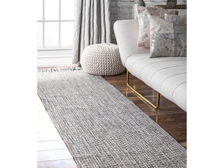 nuLOOM Braided Courtney Tassel Indoor Outdoor Area Rug For Cheap